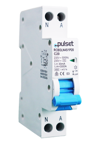 A TYPE RCBO 1P+N 4.5KA 30mA 16AMP