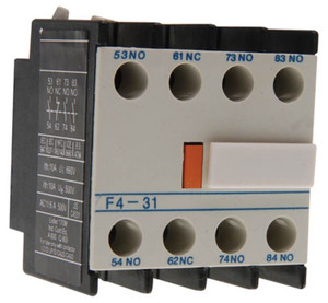 4P Auxiliary Contact - N/O N/C N/O N/O
