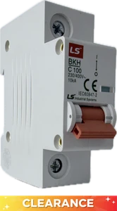 100Amp 1 Pole MCB 10KA