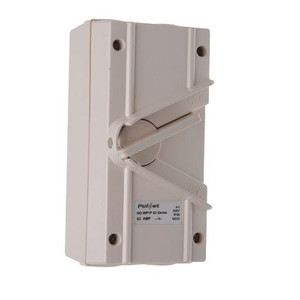 3 Pole 35Amp Weatherproof Isolator