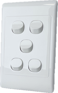 SL 5 Gang Switch - Vertical