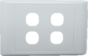 SL 4 Gang Unloaded Switch Plate