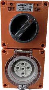 3 Phase 5 Round Pin Combo - 10Amp - RO