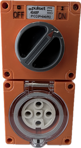 3 Phase 5 Round Pin Combo - 40Amp - RO