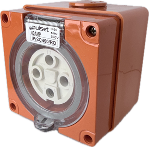 3 Phase 4 Round Pin Socket - 50Amp - RO