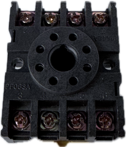 Round 8 Pin Relay Base