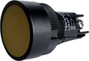 Push Button - Set Latching N/O Yellow