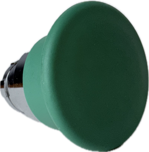 Push Button - Mushroom 40 Green