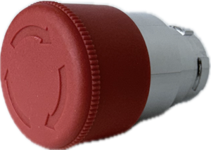 Push Button - Mushroom Locked 30