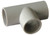25mm Straight Tee – Grey