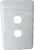 NP Switch Plate Unloaded 2 GANG