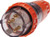 3 Round Pin Straight Plug - 32Amp