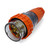 3 Phase 5 Pin Straight Plug - 40Amp