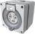 3 Round Pin Socket - 20Amp