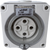 3 Phase 4 Round Pin Socket - 50Amp