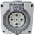 3 Phase 5 Round Pin Socket - 32Amp