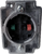 Push Button Contact and Metal Base N/O + N/C