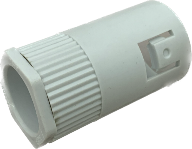 25mm PLASTIC BUSH+SCREW CONNECTOR