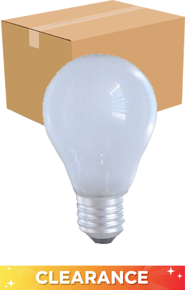 A55 Halogen E27 Frosted 60W 100PK