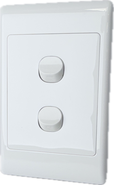 SL 2 Gang Switch - Vertical