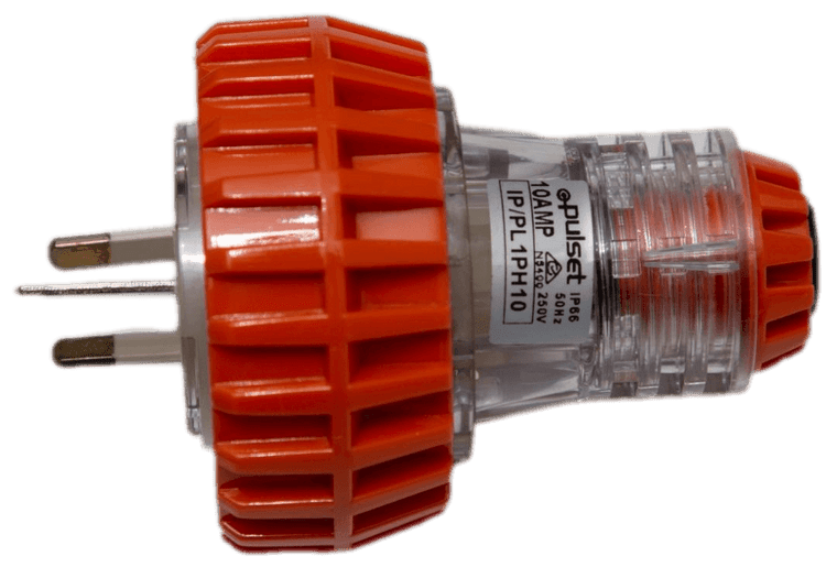 Single Phase Plug - 3 Pin Flat - 10Amp