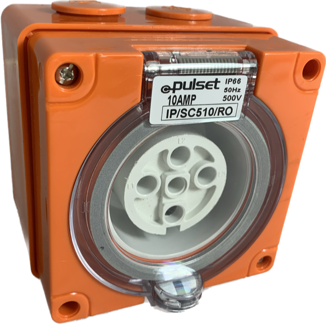 3 Phase 5 Round Pin Socket - 40Amp - RO