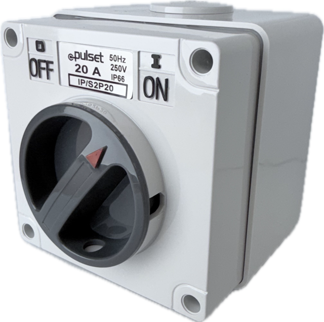 2 Phase Square Switch - 20Amp