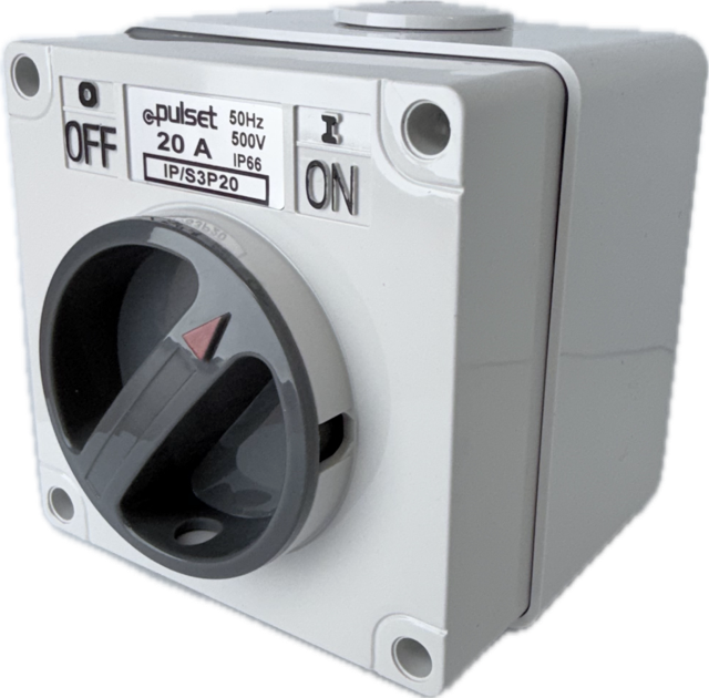 3 Phase Square Switch - 20Amp