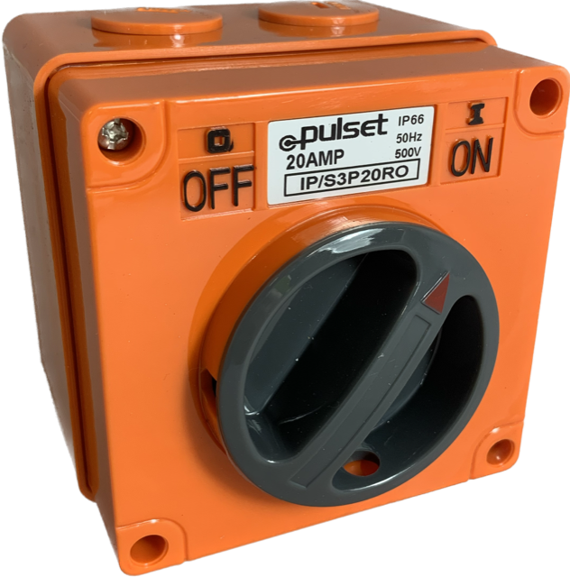 3 Phase Square Switch - 32Amp - RO