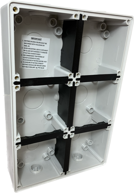 6 Gang Deep Mounting Enclosure