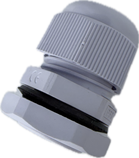 Cable Gland - 12mm Grey