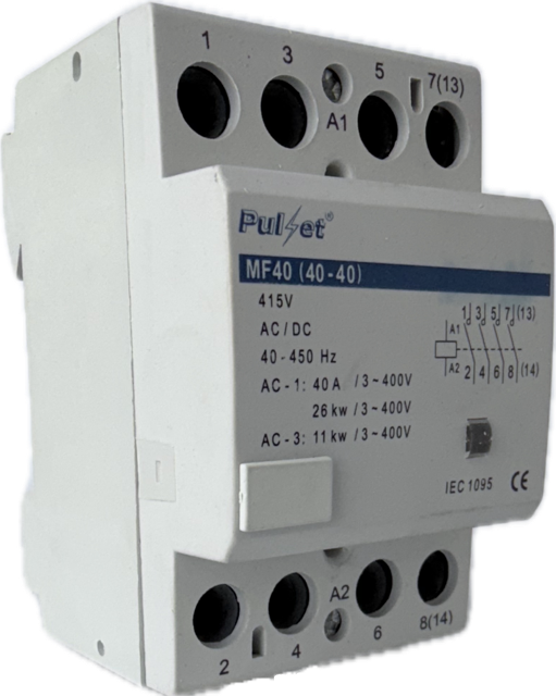 Module Contactor 4P 40A 415VAC