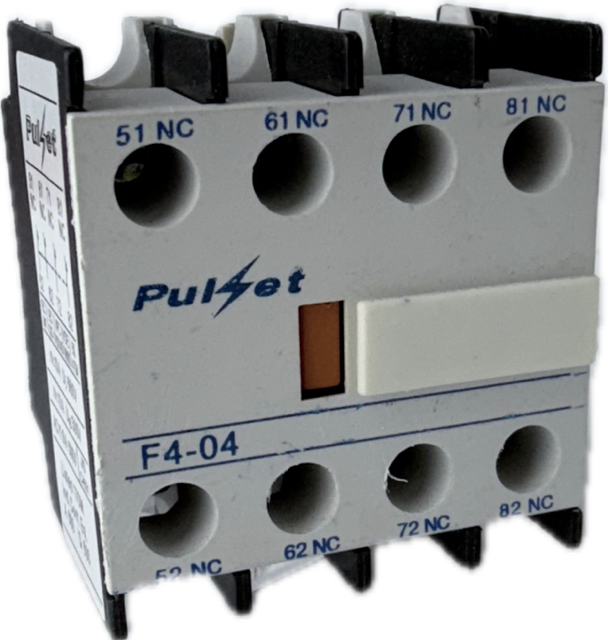4P Auxiliary Contact N/C N/C N/C N/C