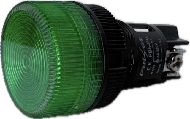 Push Button - Set Indicator 380V Green