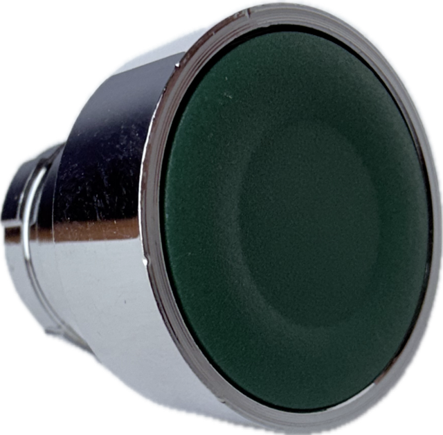 Push Button - Flush Green