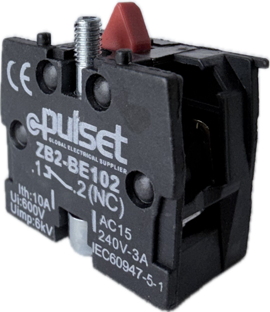 Push Button Contact Only N/C