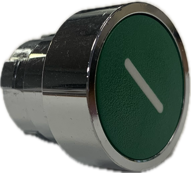 Push Button - Flush Green Button with I - Pulset Pty Ltd