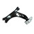 Volkswagen Golf Front Left Lower Control Arm (2010-2014) K620141 | Stamped Steel Arm; w/o Auto Height Adjust