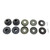 Image set of XRF Chassis K7090 Front Strut Rod Bushing Kit