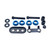 Image set of XRF Chassis K7408 Front Inner Tie Rod End Bushing Kit Image set of XRF Chassis K7408 Front Inner Tie Rod End Bushing Kit