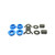 Image set of XRF Chassis K7349 Front Inner Tie Rod End Bushing Kit