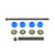 Image set of XRF Chassis K80898 Rear Stabilizer Bar Link Kit