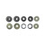 Image set of XRF Chassis K8361 Front Radius Arm Bushing Kit