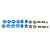 Image set of XRF Chassis K8657 Rear Stabilizer Bar Link Kit