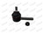 Mercedes-Benz 260E Outer R/L Tie Rod End (1987-1989) ES3143R