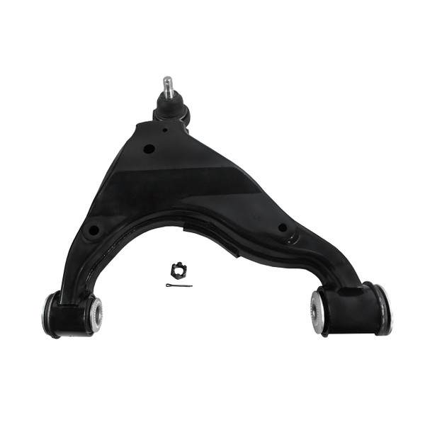 Image set of XRF Chassis K623322 Front Left Lower Control Arm and Ball Joint Assembly Image set of XRF Chassis K623322 Front Left Lower Control Arm and Ball Joint Assembly