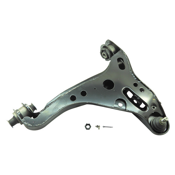 Image set of XRF Chassis K80721 Front Left Lower Control Arm and Ball Joint Assembly Image set of XRF Chassis K80721 Front Left Lower Control Arm and Ball Joint Assembly