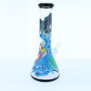 Rick And Morty Rick and Friends Hand Painted Glass Bong
