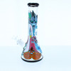 Rick And Morty Rick and Friends Hand Painted Glass Bong