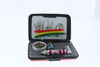 6 in 1 Tobacco Pipe Mini Kit with Hard Cover Carrying Travel Case - Red